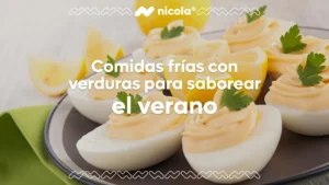 comidas frías con verdura