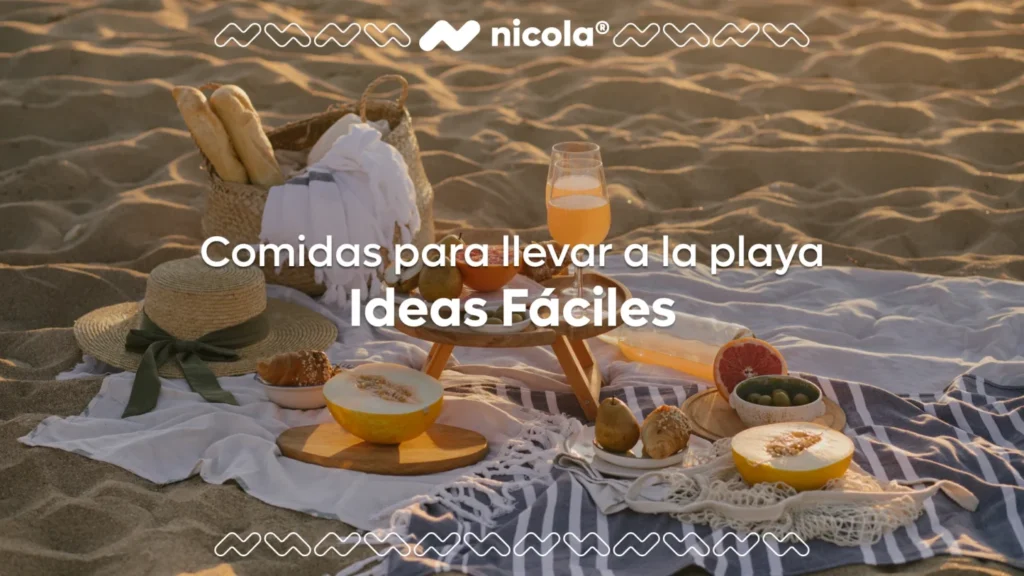 Comidas para llevar a la playa